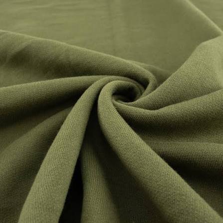 Organic cotton fleece construction